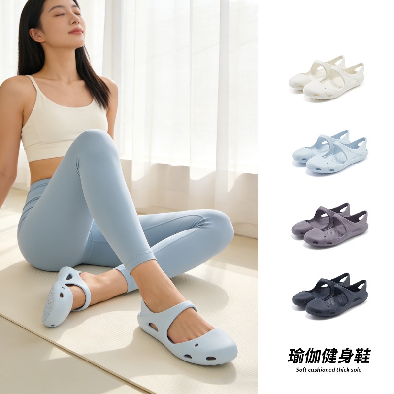 Thong Flat Sandal - Ballet Style Slip-On Thong Sandals Breathable