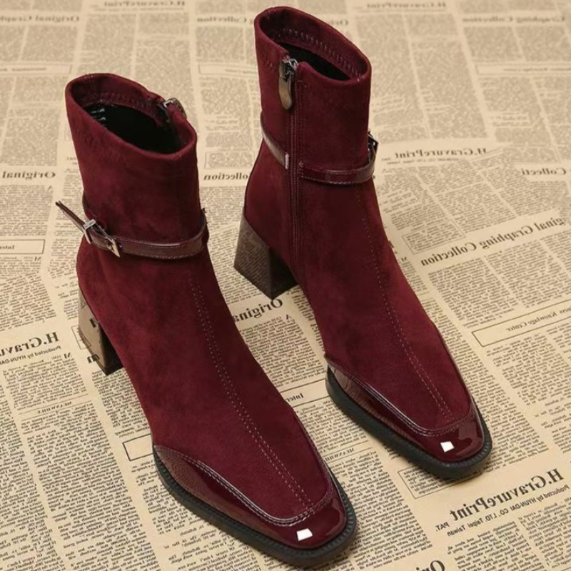 Women'S Shoes Chelsea - Autumn New Suede Short Boots 2025
