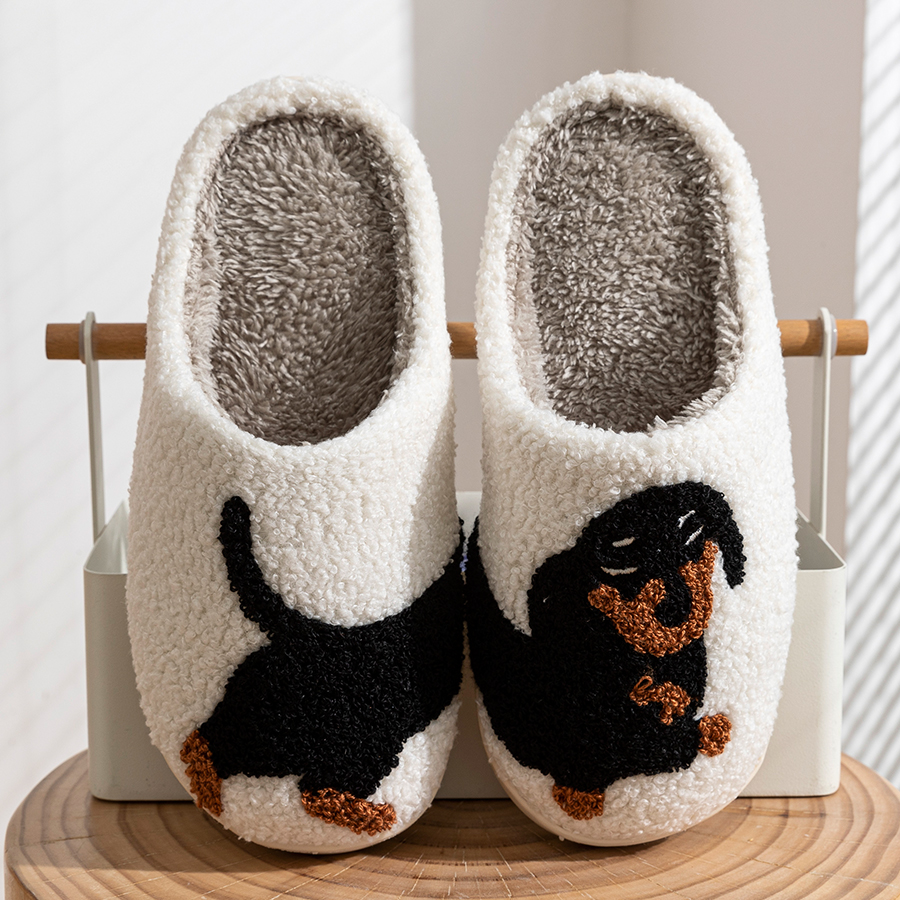 Women Shoes On Sale - Women Slippers Cartoon Cute Interesting Dachshund