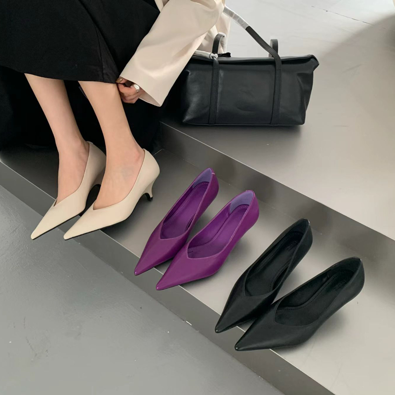 SUOJIALUN 2025 Spring New Bran - đánh giá và giá Slingback Pumps Women