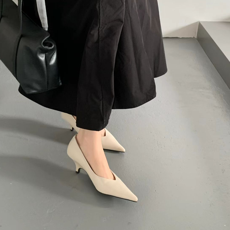 SUOJIALUN 2025 Spring New Bran - đánh giá và giá Slingback Pumps Women