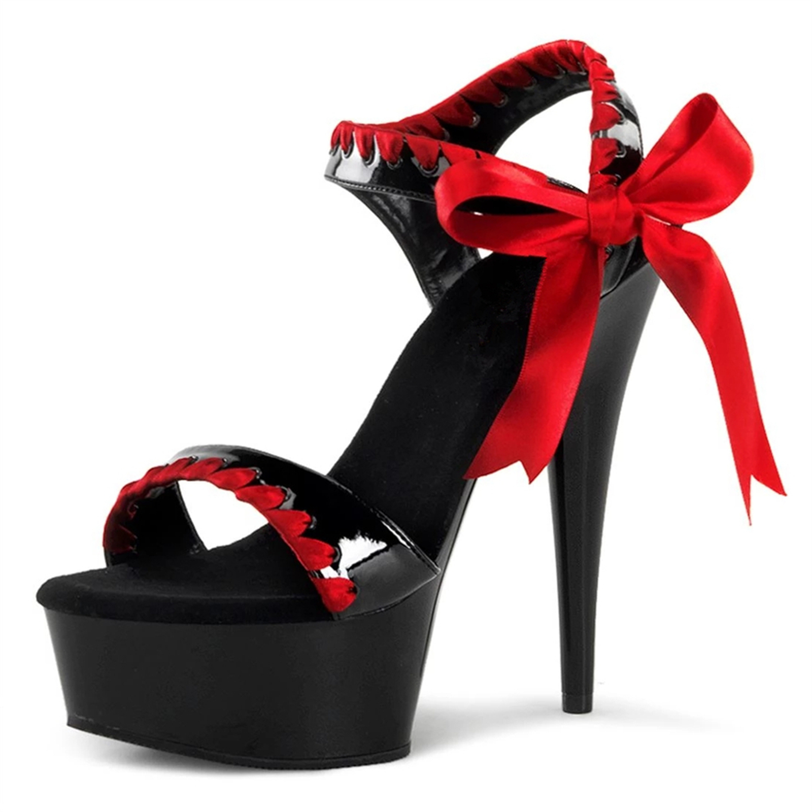 Neo Gothic Heels 15cm - Black  - đánh giá và giá Wide Fit Heels