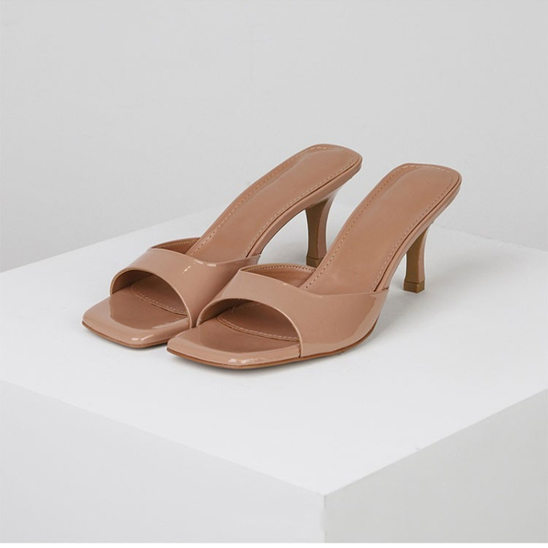 New Summer Women's Slippers Lu - đánh giá và giá Metallic Heel Sandal