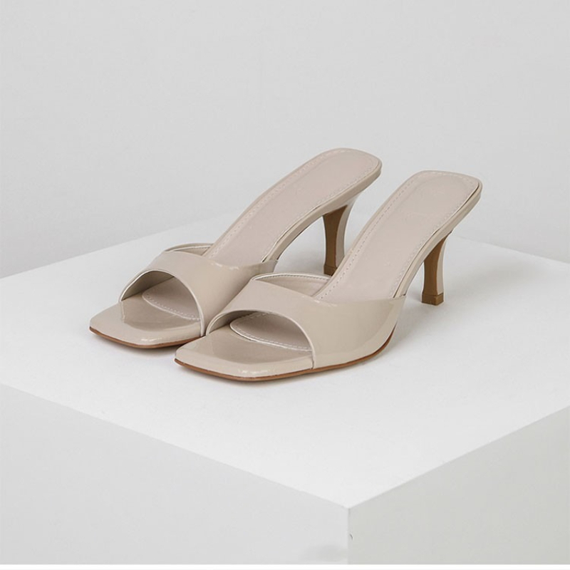 New Summer Women's Slippers Lu - đánh giá và giá Metallic Heel Sandal