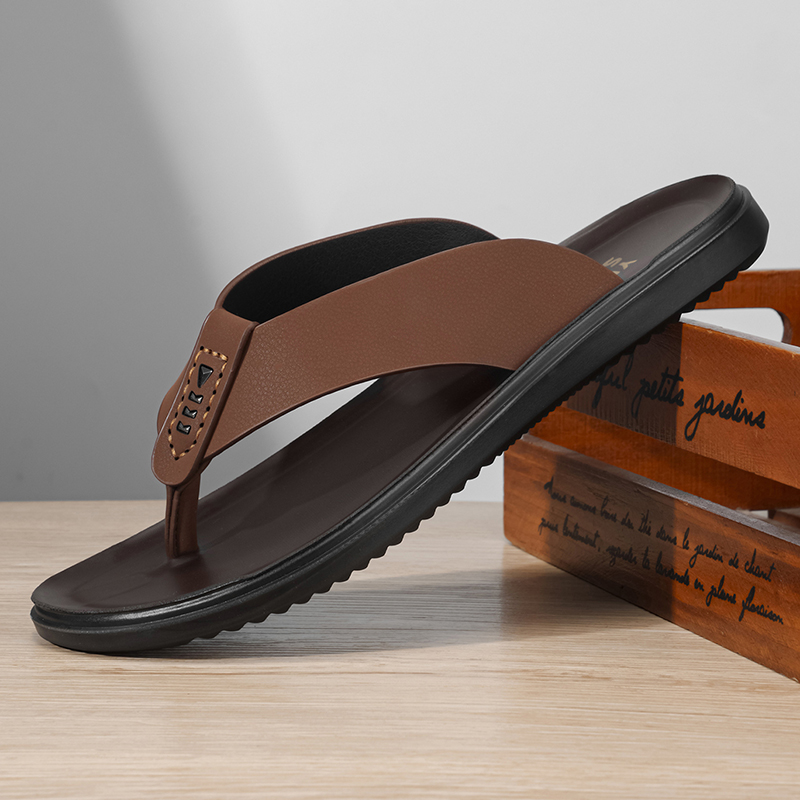 Simple Design Male Summer Slip - đánh giá và giá Thong Flat Sandal