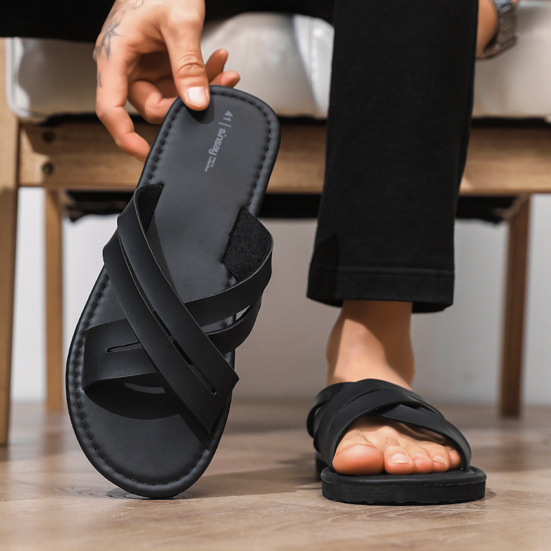 Men's Flat Bottom Sandals Casu - đánh giá và giá Thong Flat Sandal