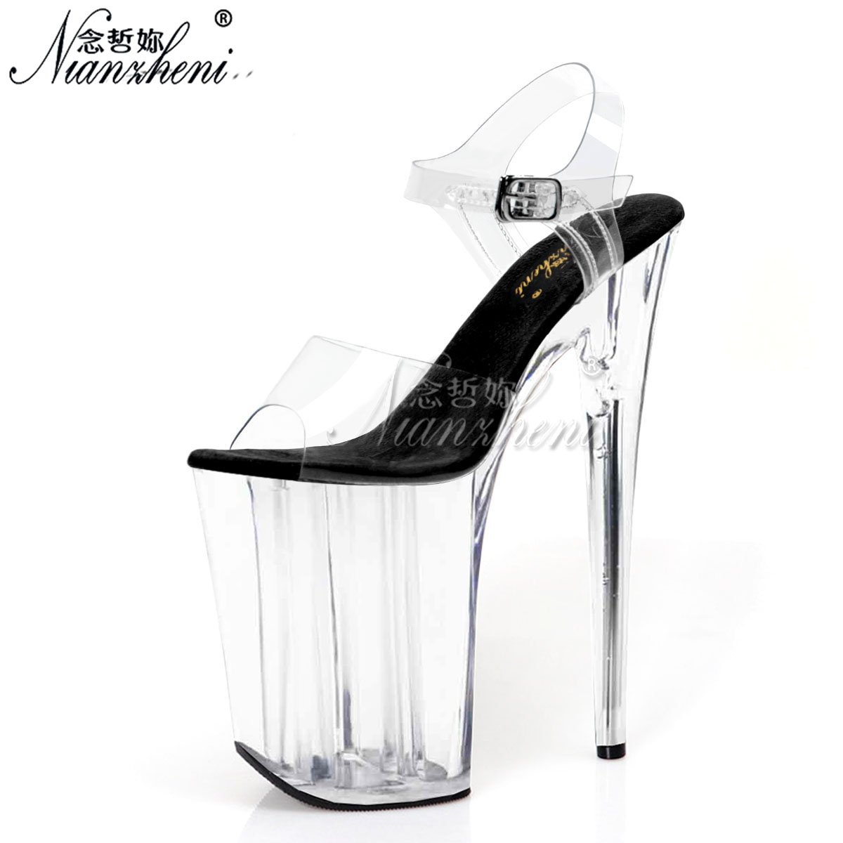 Sexy fashion transparent 9 Inc - đánh giá và giá Thong Flat Sandal