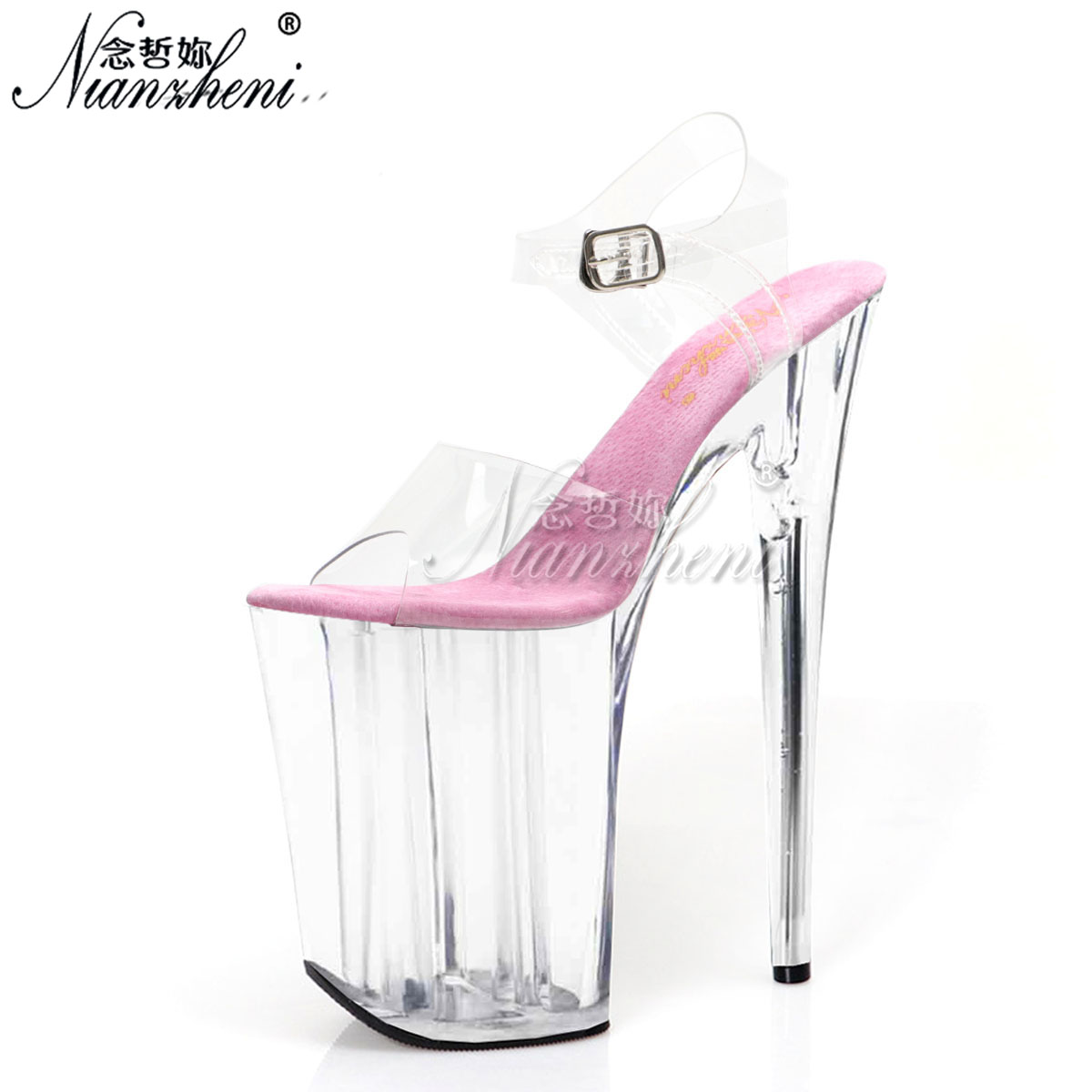 Sexy fashion transparent 9 Inc - đánh giá và giá Thong Flat Sandal