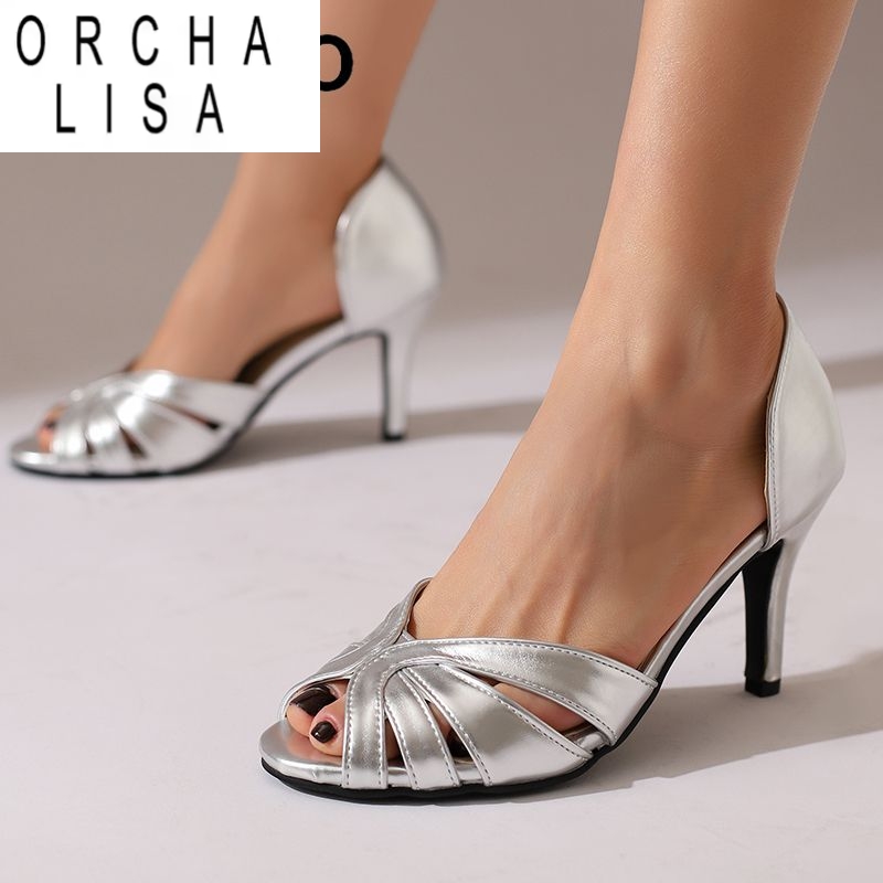 ORCHA LISA 2025 Luxury Women S - đánh giá và giá Metallic Heel Sandal