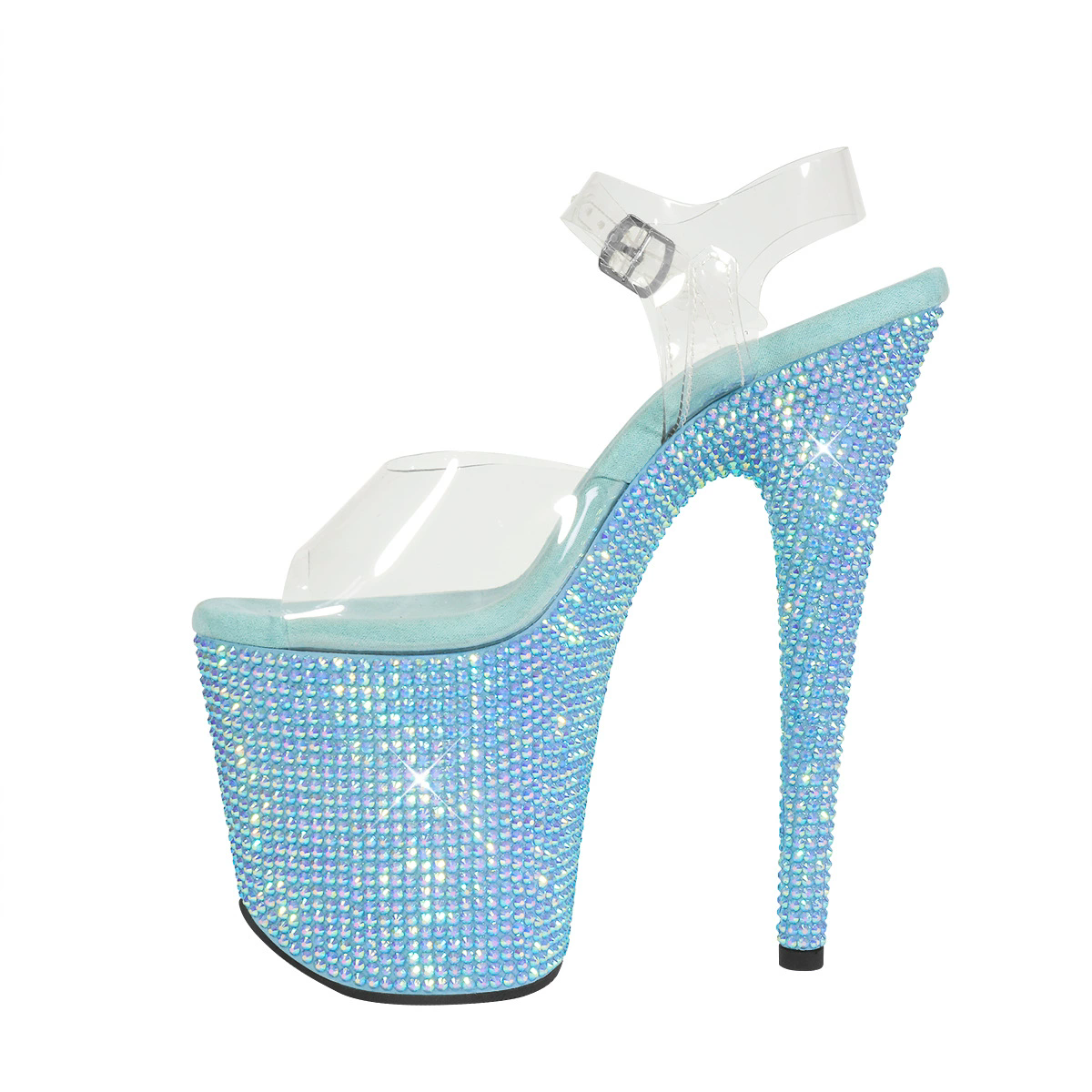 20cm 8Inches Diamond Stripper  - đánh giá và giá Thong Flat Sandal
