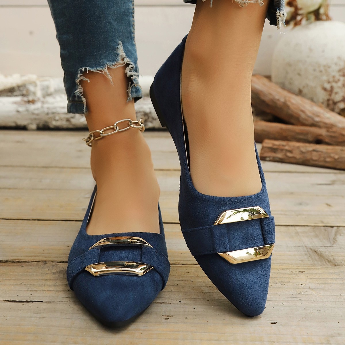 Spring and Autumn Elegant Poin - đánh giá và giá Slingback Pumps Women