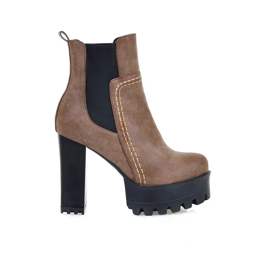 Big Size Winter Women Chelsea  - đánh giá và giá Women'S Shoes Chelsea