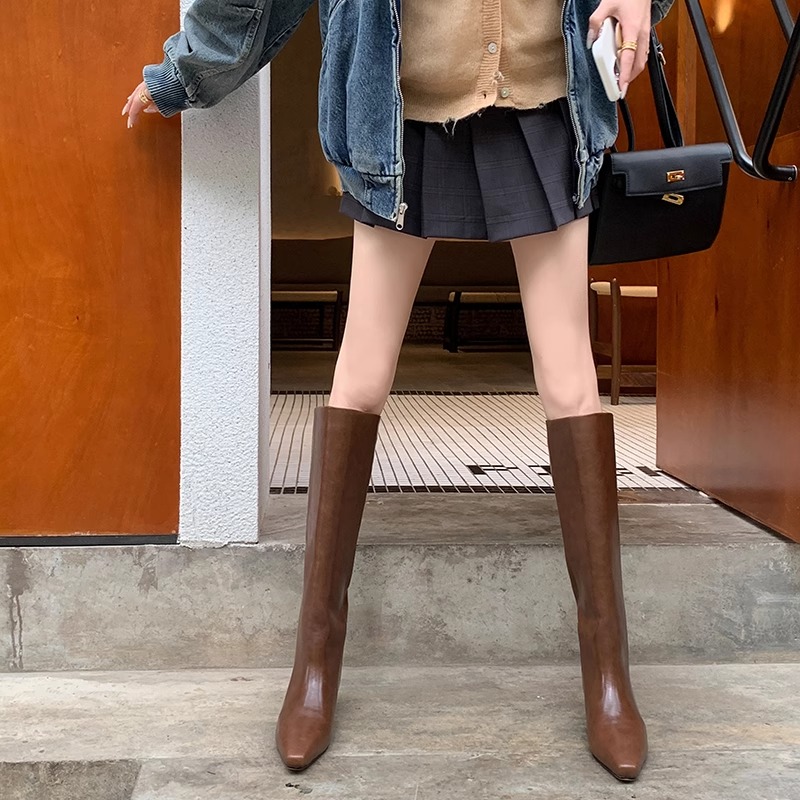 Fashion Knee-High Women's Boot - đánh giá và giá Women'S Shoes Chelsea