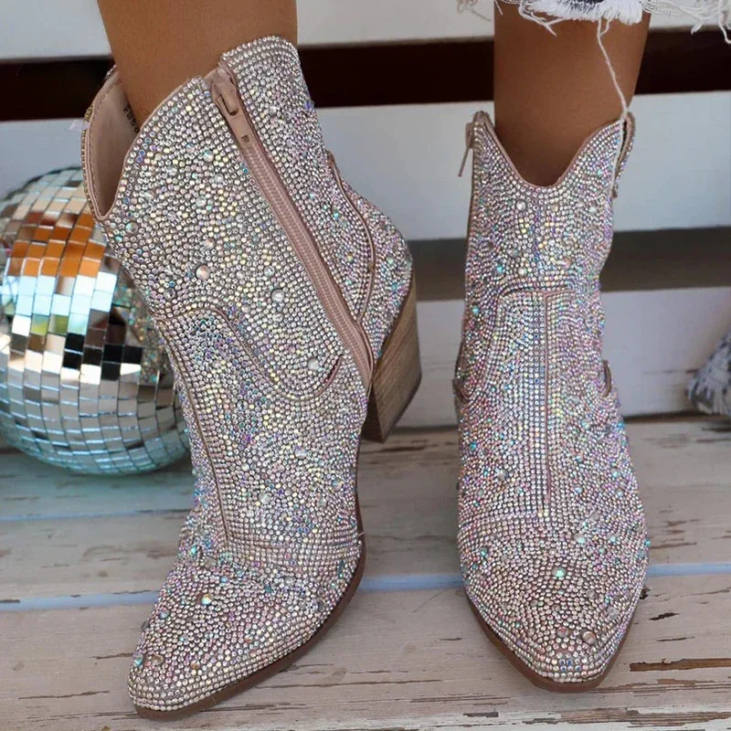 Western Cowboy Boots Fashion W - đánh giá và giá Women'S Shoes Chelsea