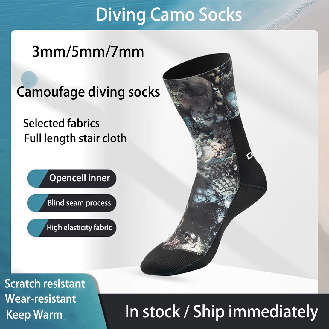 3/5/7mm Neoprene Camo Diving S - đánh giá và giá Women'S Shoes Neuropathy