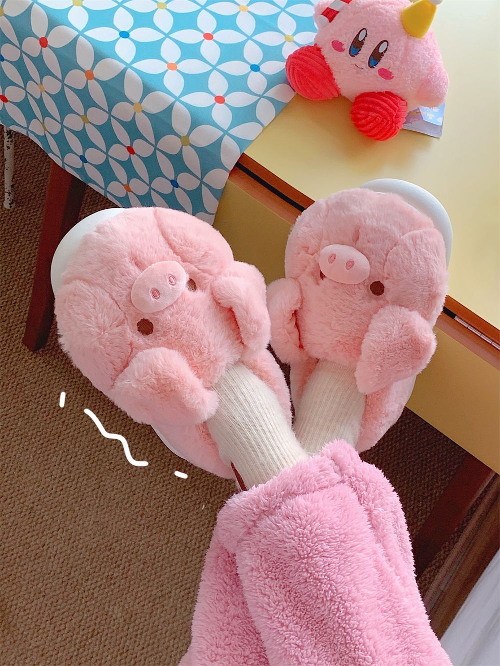 Feerldi Pink fluffy pig slippe - đánh giá và giá Women Shoes On Sale