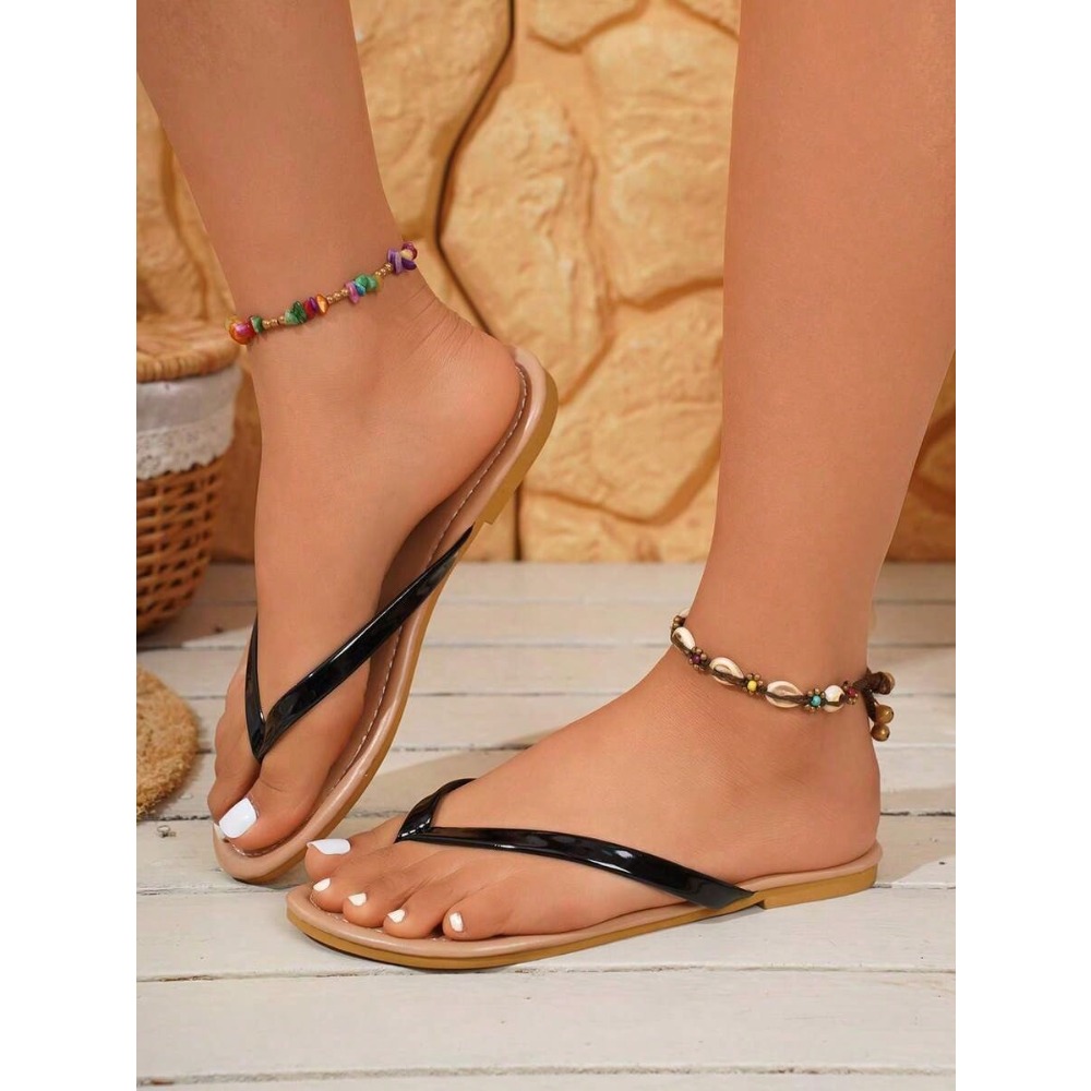 Plus Size Women Thong Sandals, - đánh giá và giá Thong Flat Sandal