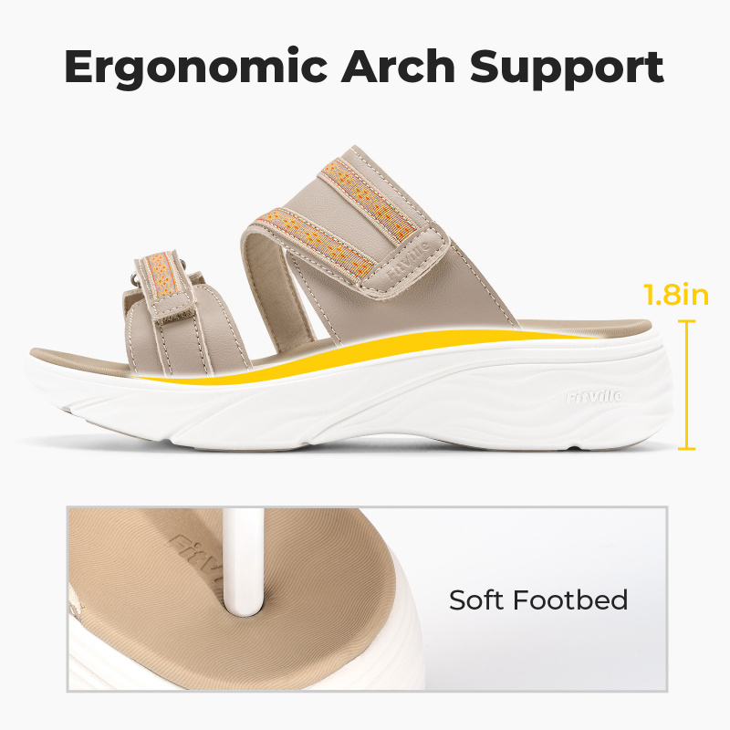 FitVille Women'S Wedge Slipper - đánh giá và giá Women'S Shoes With Bunions
