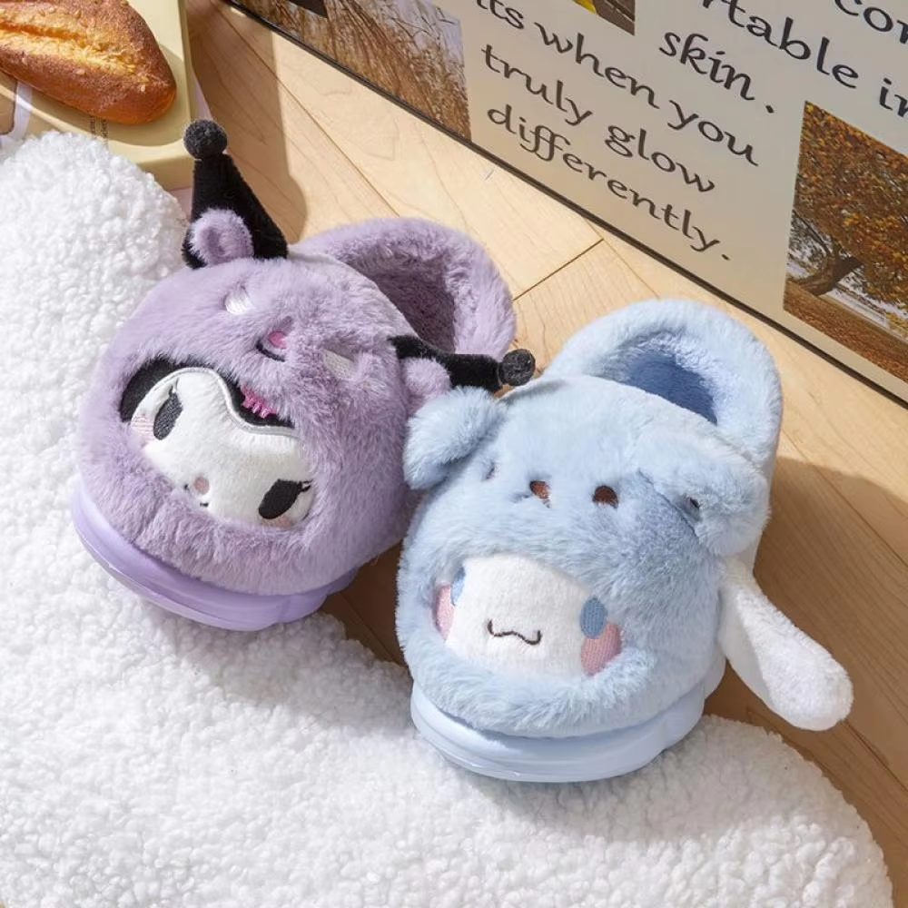 Anime Winter Plush Slippers Ku - đánh giá và giá Women Shoes On Sale