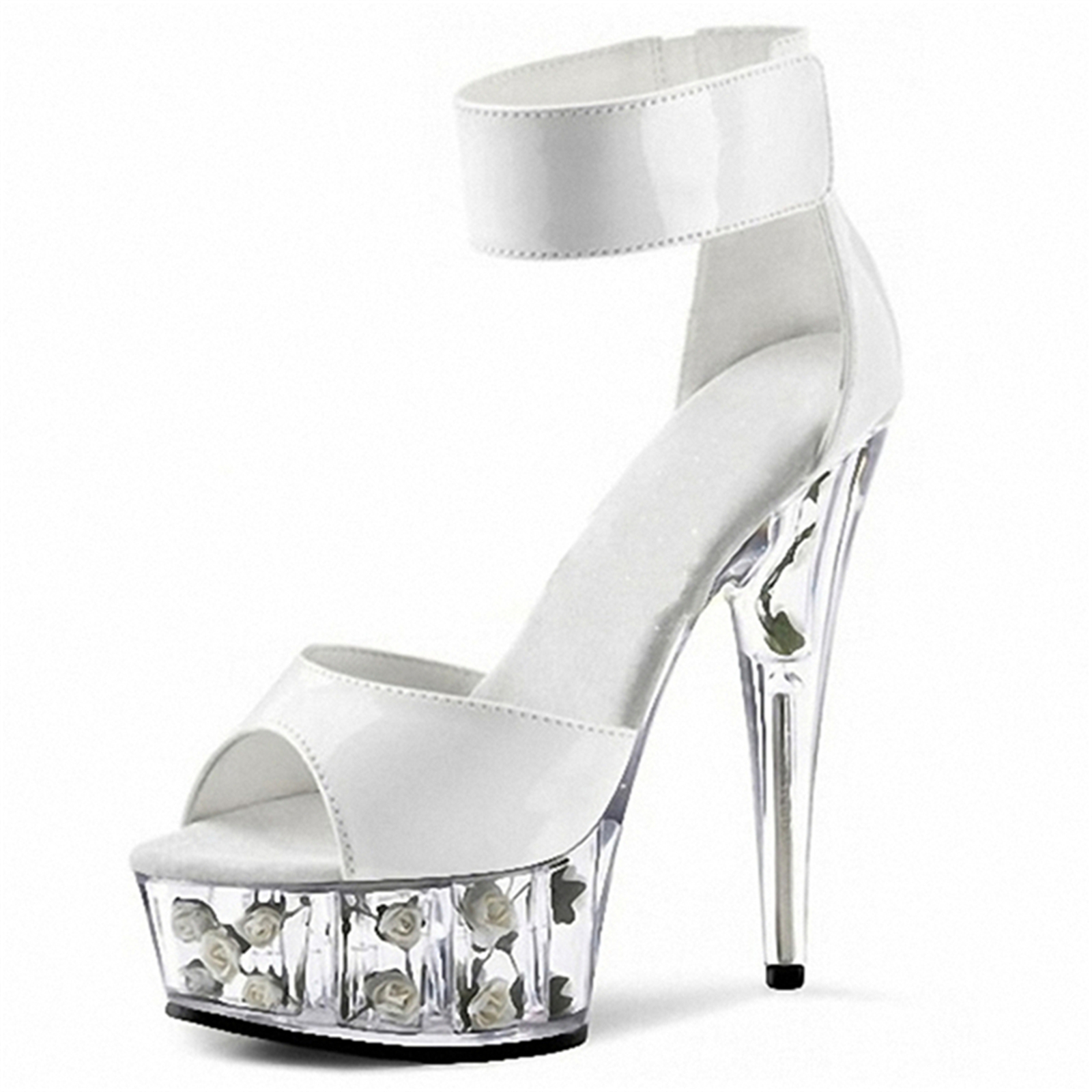Neo Gothic Heels 15cm - Black  - đánh giá và giá Wide Fit Heels