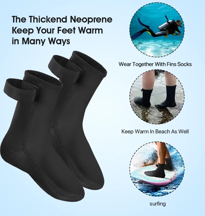 5mm Neoprene Diving Socks Wets - đánh giá và giá Women'S Shoes Neuropathy