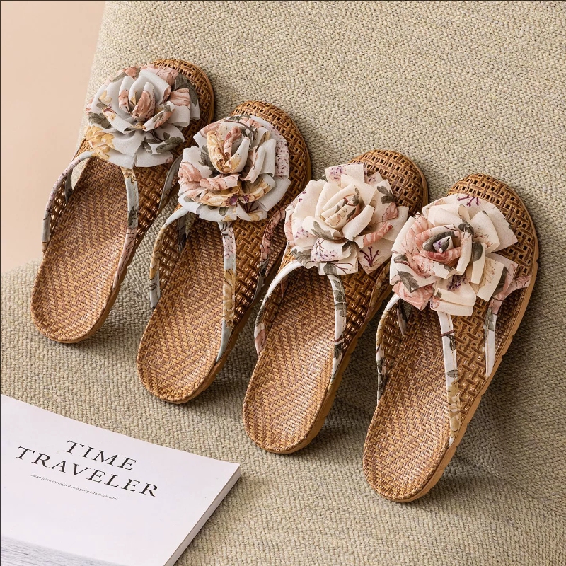 Summer Rattan Floor Slippers F - đánh giá và giá Women Shoes On Sale