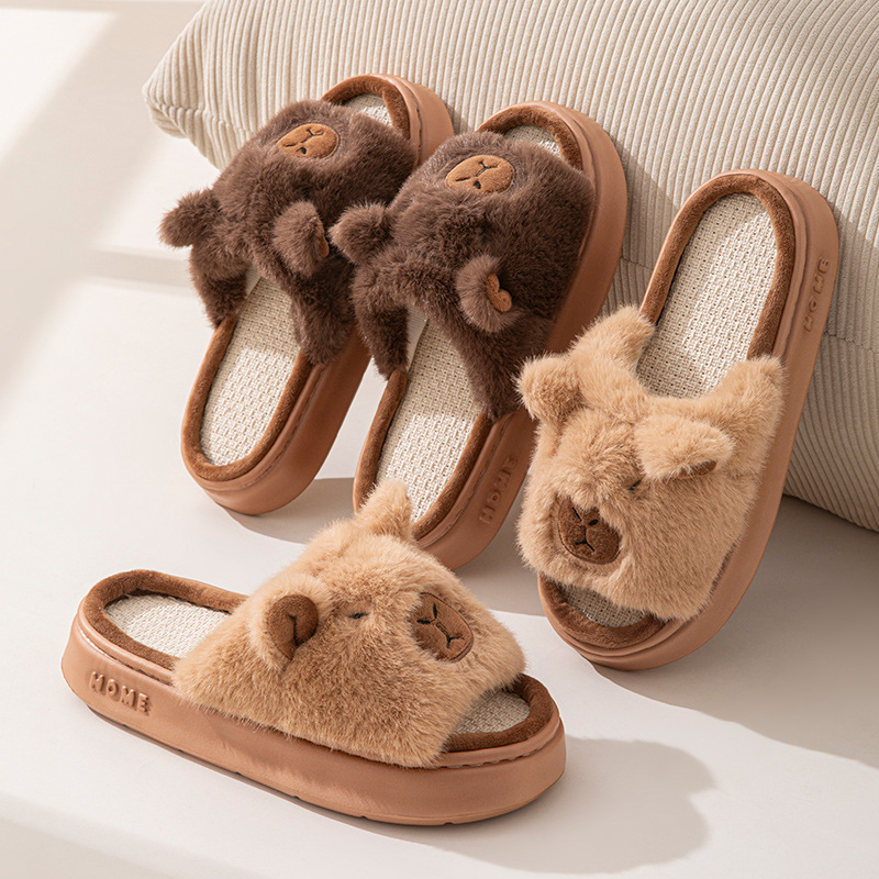 Hemp Cartoon Women's Slippers  - đánh giá và giá Women Shoes On Sale