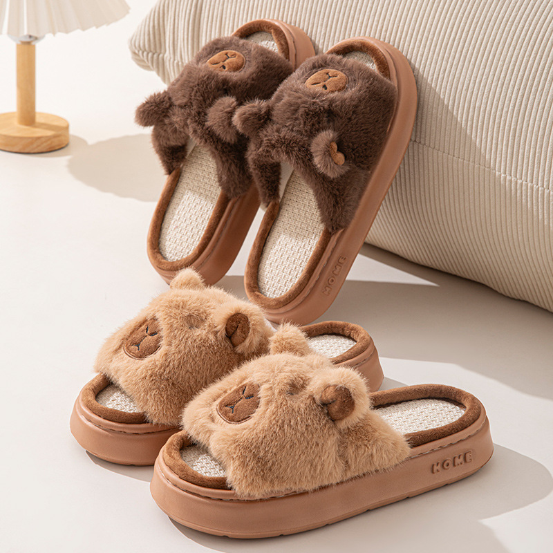 Hemp Cartoon Women's Slippers  - đánh giá và giá Women Shoes On Sale