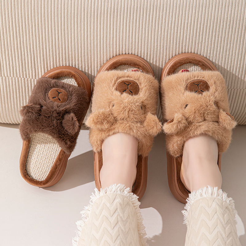 Hemp Cartoon Women's Slippers  - đánh giá và giá Women Shoes On Sale