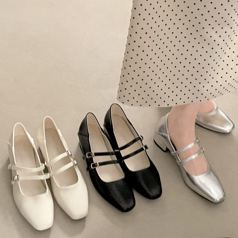 Square Toe Low Heel Women Silv - đánh giá và giá Slingback Pumps Women