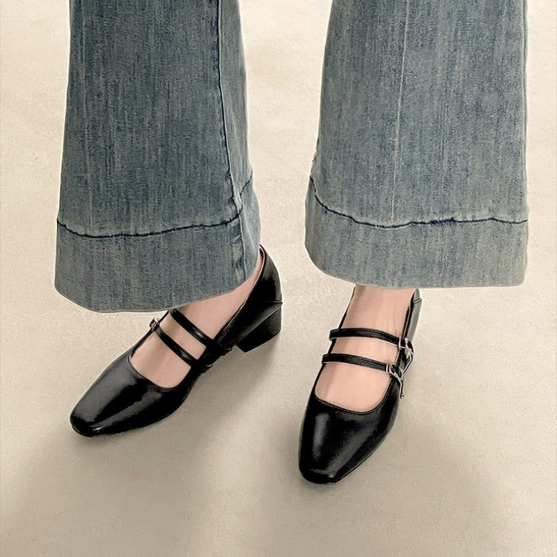 Square Toe Low Heel Women Silv - đánh giá và giá Slingback Pumps Women