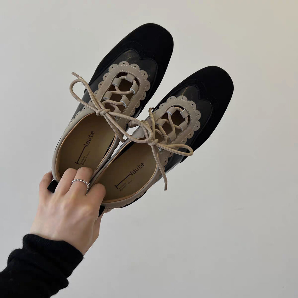 Women's Retro Scalloped Brogue - đánh giá và giá Shoes For Women Flats