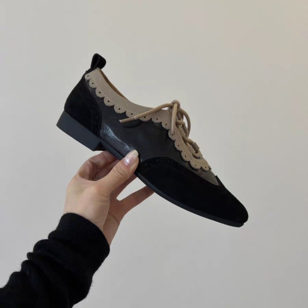 Women's Retro Scalloped Brogue - đánh giá và giá Shoes For Women Flats