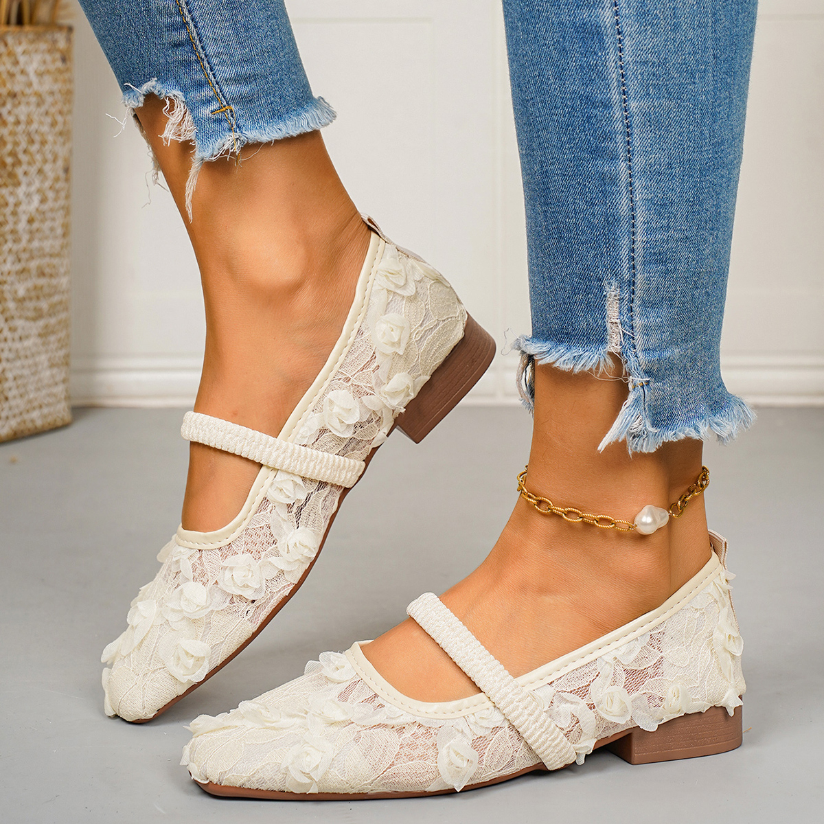 Women Flats French-style Mary  - đánh giá và giá Shoes For Women Flats