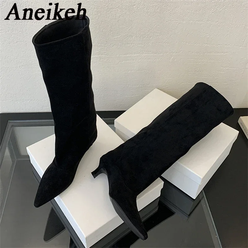 Aneikeh Autumn Winter Pointed  - đánh giá và giá Women'S Shoes Chelsea