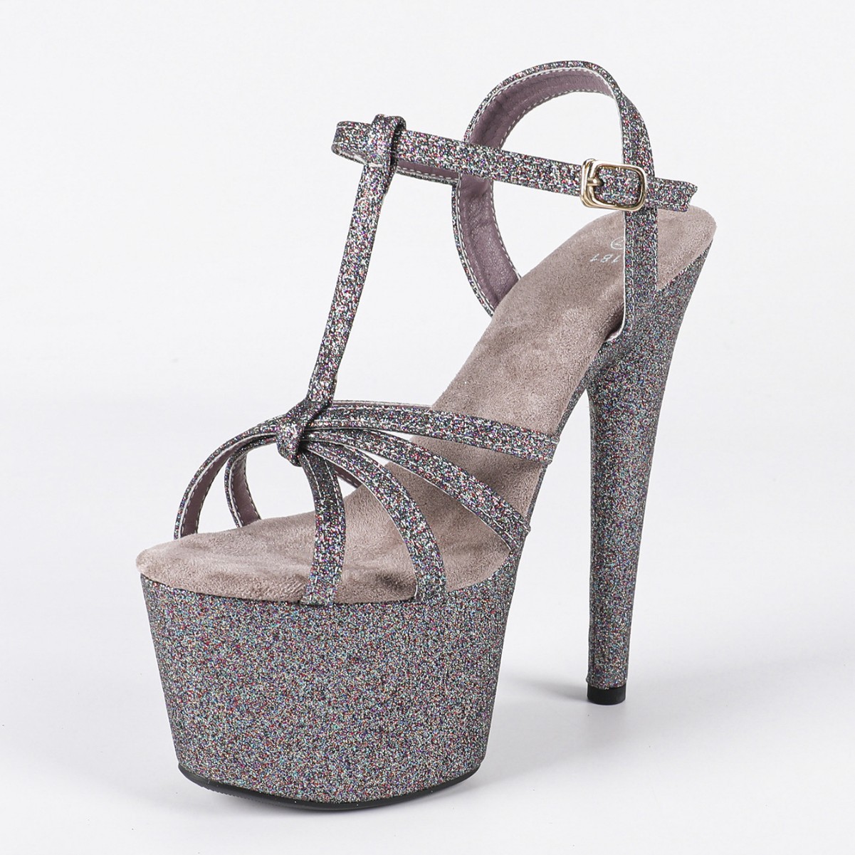 Women's 17cm Platform Sandals  - đánh giá và giá Metallic Heel Sandal