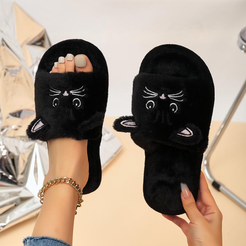 Casual Fluffy Women's Slippers - đánh giá và giá Women Shoes On Sale