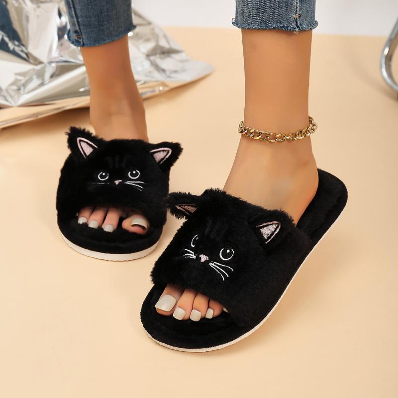 Casual Fluffy Women's Slippers - đánh giá và giá Women Shoes On Sale