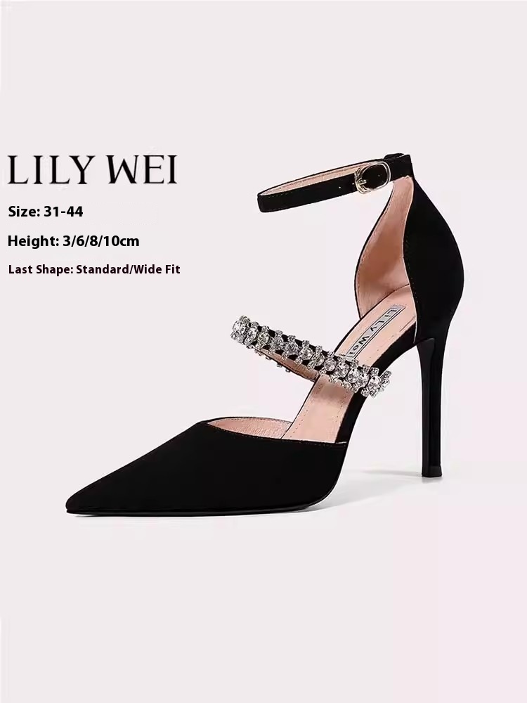 Low-heeled thin high-heeled we - đánh giá và giá Wide Fit Heels