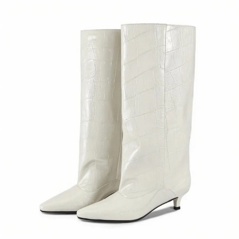 Kitten Heel Wide Calf Boots, C - đánh giá và giá Wide Fit Heels