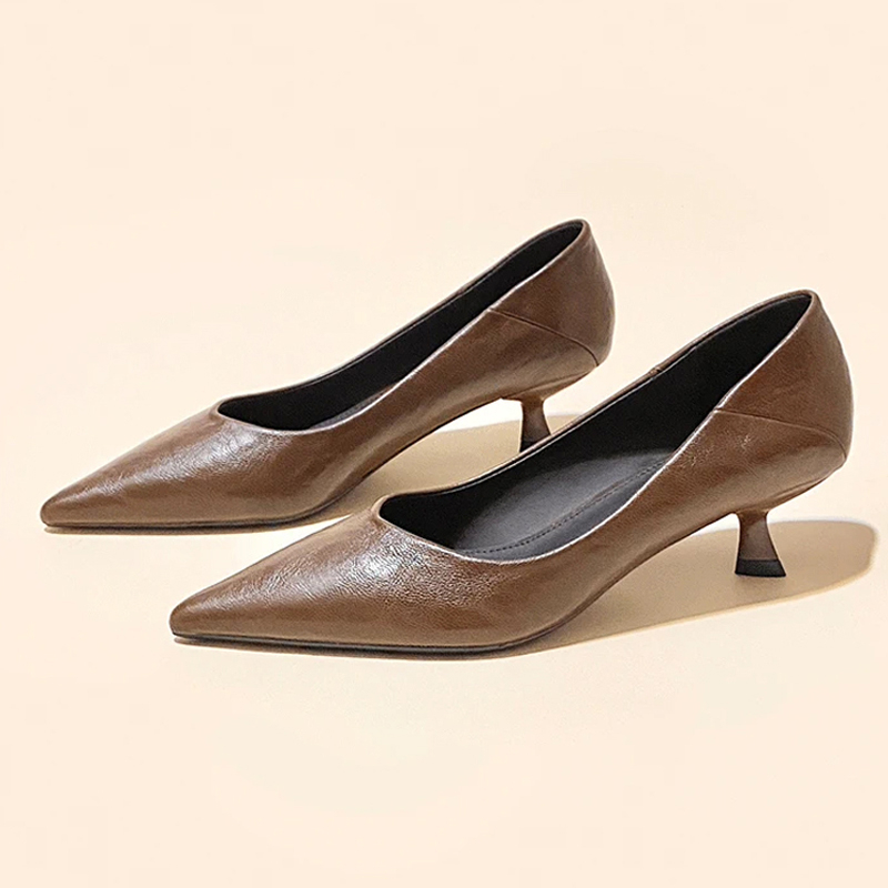 French Elegant Pointed Toe Sof - đánh giá và giá Slingback Pumps Women