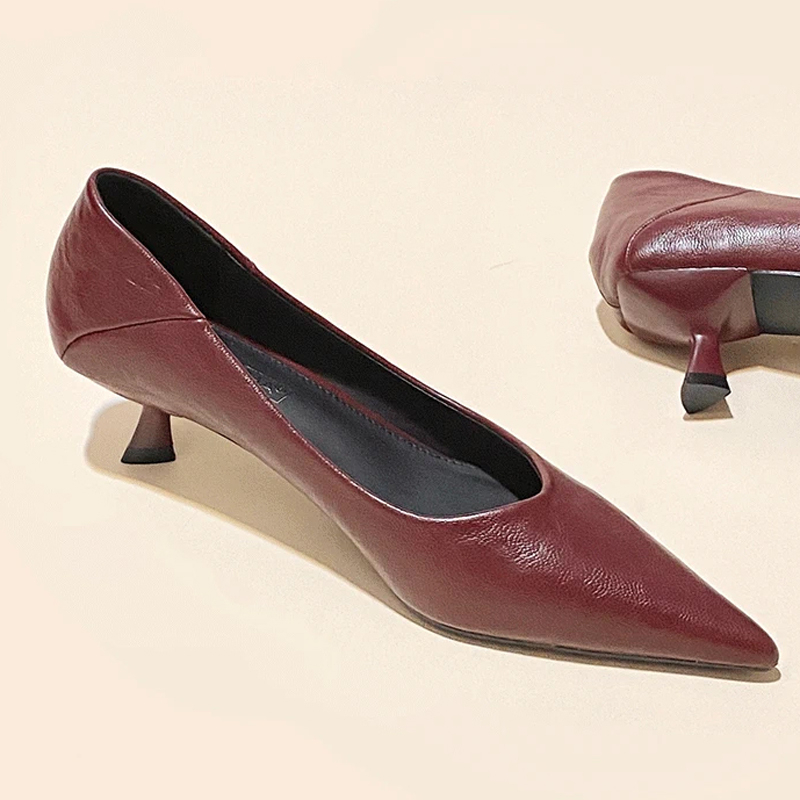 French Elegant Pointed Toe Sof - đánh giá và giá Slingback Pumps Women