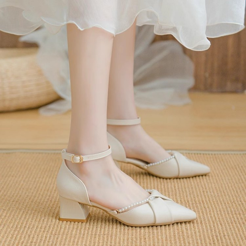 Pearl Ankle Strap High Heels 2 - đánh giá và giá Wide Fit Heels