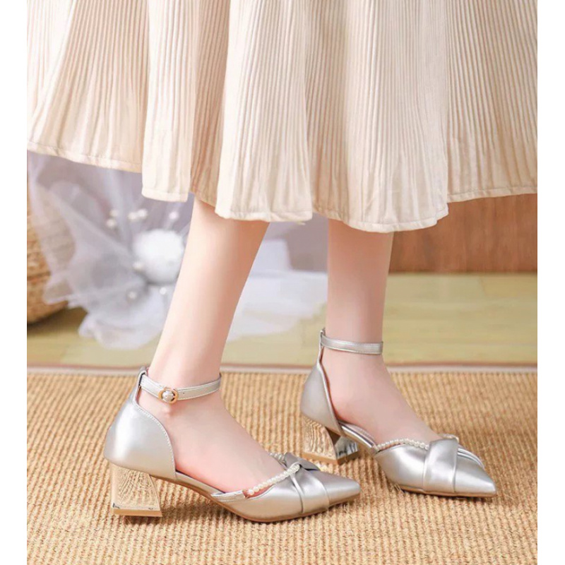 Pearl Ankle Strap High Heels 2 - đánh giá và giá Wide Fit Heels