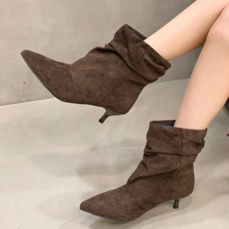 Brown Retro Elegant Designer A - đánh giá và giá Women'S Shoes Chelsea