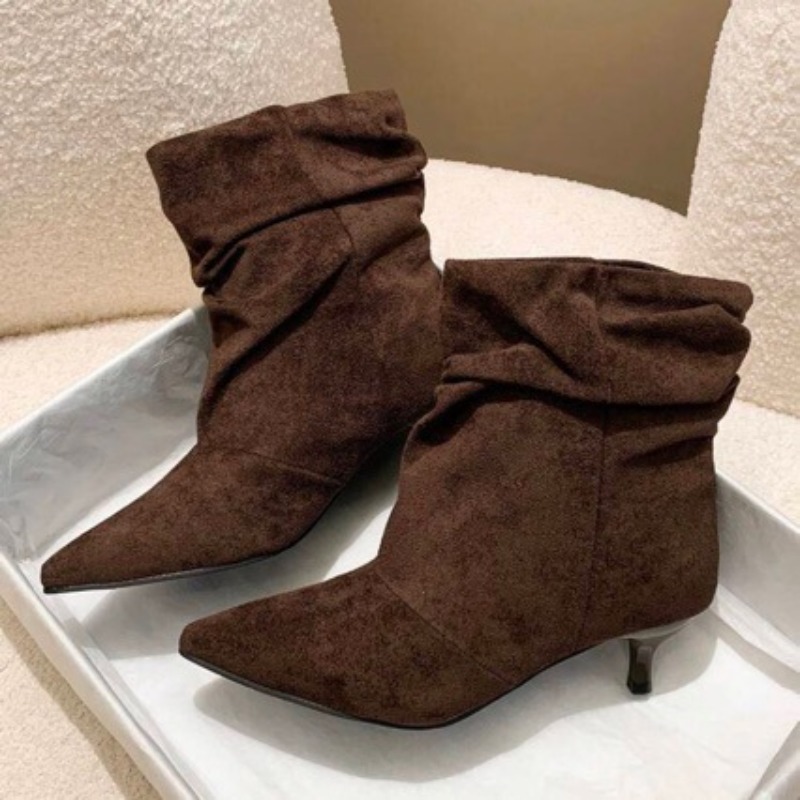 Brown Retro Elegant Designer A - đánh giá và giá Women'S Shoes Chelsea