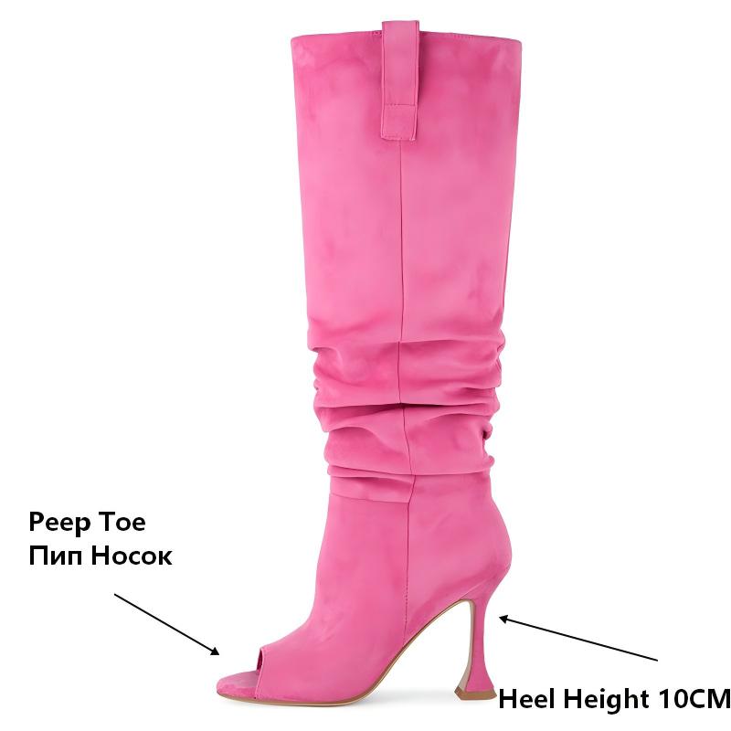 Onlymaker Peep Open Toe Pleate - đánh giá và giá Wide Fit Heels